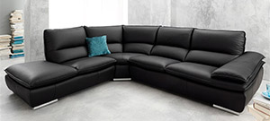 Santamaria Leather Sofa